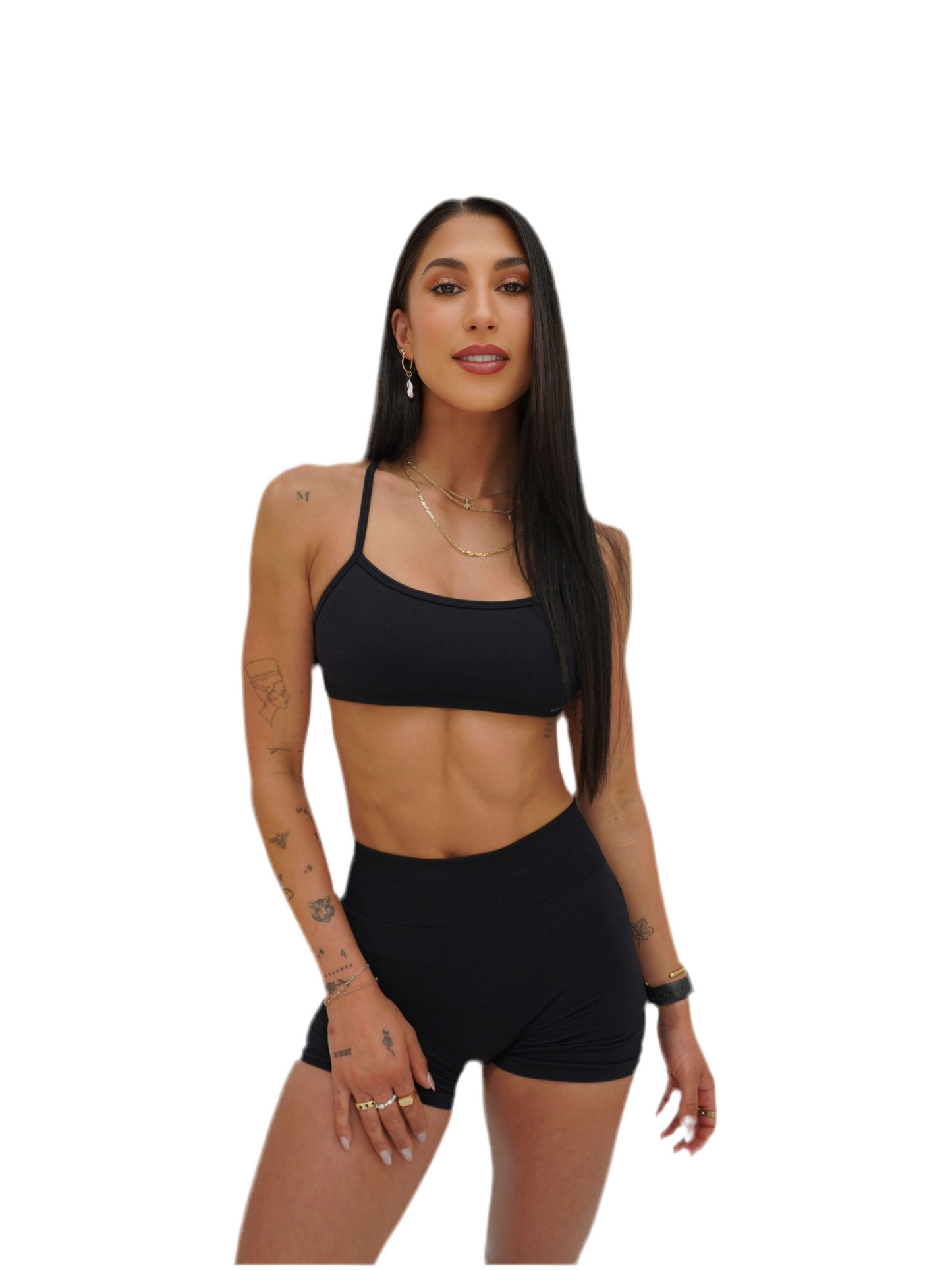 Seamless Contour Shorts - Obsidian Black