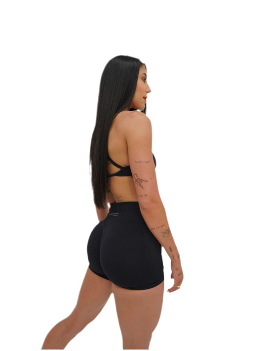 Seamless Contour Shorts - Obsidian Black